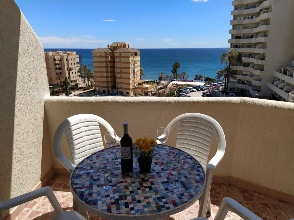 "Vive Benal Beach" Estudio 2501, Vistas Al Mar Y Parque Acuatico Benalmádena Eksteriør billede